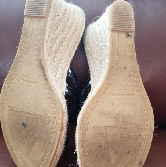 Signature Burberry wedges - Picture 4 of 4